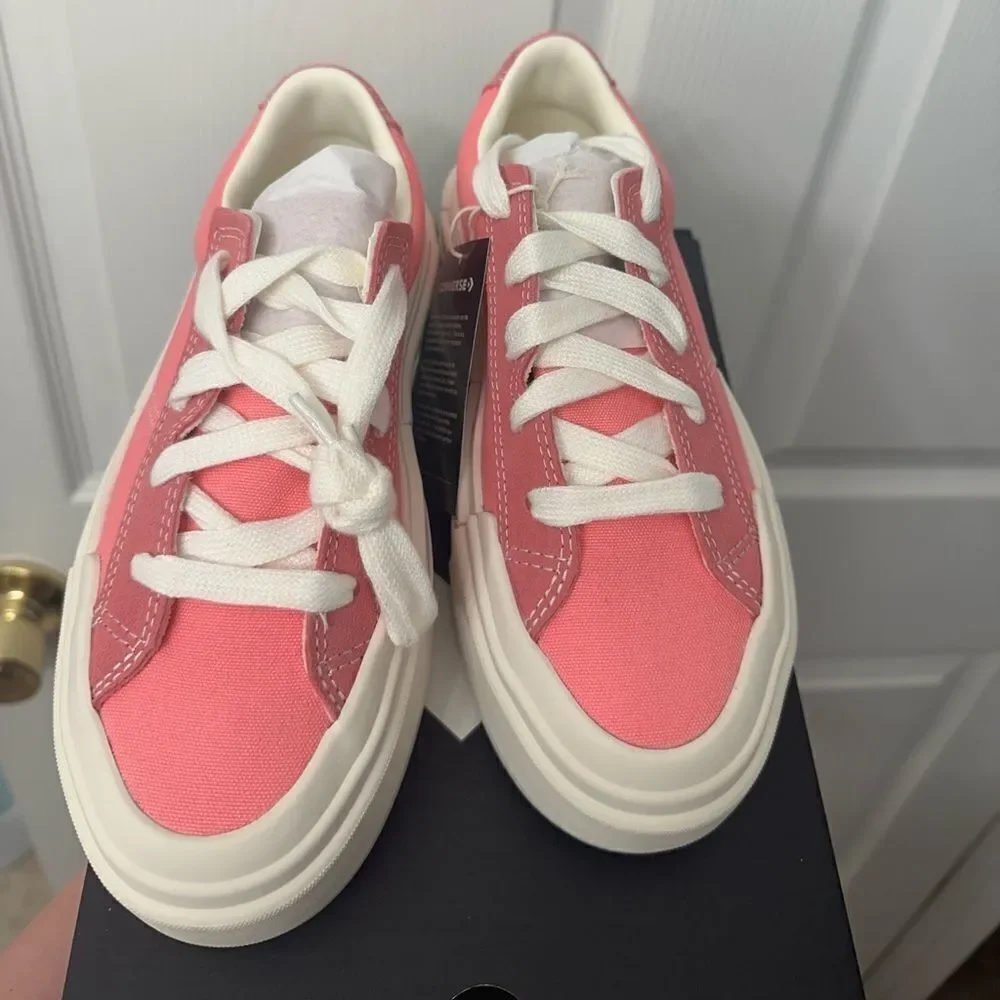 Converse WMNS CTAS CRUISE OX PINK/WHITE/EGRET A10440C Platforms Sneakers - Picture 3 of 3